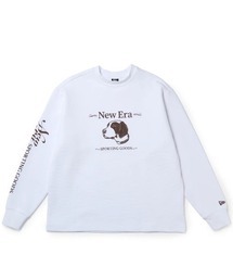 ニューエラ NEW ERA OD LS WAFFLE TEE OHASHI WHI