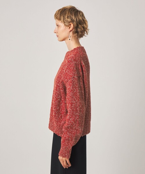 Steven Alan(スティーブンアラン)の「<Steven Alan>ウール ナイロン ミックスヤーン プルオーバー(ニット/セーター・レディース・ライトブルー/レッド/オフホワイト・FREE)」の21枚目の写真