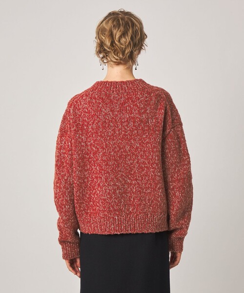 Steven Alan(スティーブンアラン)の「<Steven Alan>ウール ナイロン ミックスヤーン プルオーバー(ニット/セーター・レディース・ライトブルー/レッド/オフホワイト・FREE)」の22枚目の写真