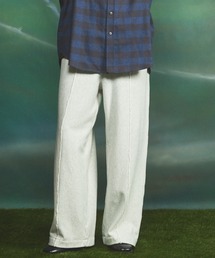 《UNISEX》ヘビーウェイトスウェットプライムワイドピンタックイージーパンツ/Heavy-Weight Sweat Prime-Wide Pin tuck Easy Pants【MAISON SPECIAL/メゾンスペシャル】