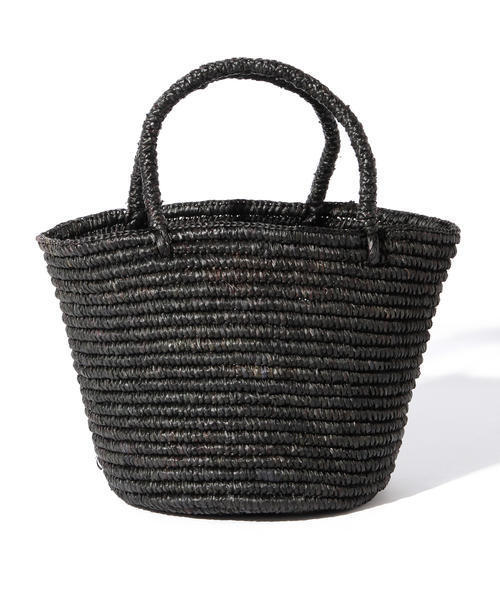 BEAMS BOY(ビームスボーイ)の「【FUDGE5月号掲載】Le Voyage en Panier / MINI CANCUN(かごバッグ・レディース・ナチュラル/レッド・ONE SIZE)」の4枚目の写真