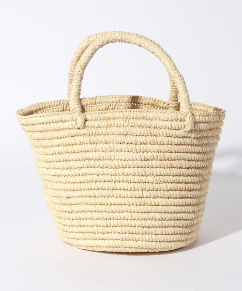 BEAMS BOY(ビームスボーイ)の「【FUDGE5月号掲載】Le Voyage en Panier / MINI CANCUN(かごバッグ・レディース・ナチュラル/レッド・ONE SIZE)」の6枚目の写真