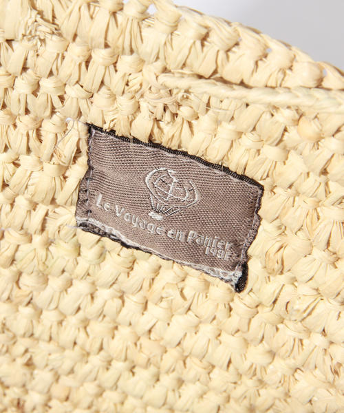 BEAMS BOY(ビームスボーイ)の「【FUDGE5月号掲載】Le Voyage en Panier / MINI CANCUN(かごバッグ・レディース・ナチュラル/レッド・ONE SIZE)」の19枚目の写真