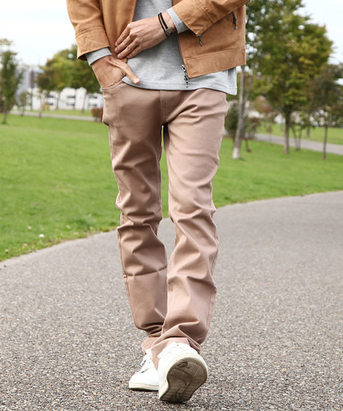 ZIP FIVE（ジップファイブ）の「【ZIP FIVE】ストレッチスキニーパンツ（チノパンツ・メンズ・ベージュ/モカ/ネイビー/チャコール/ワイン/オリーブ/カーキ/ブラック/ブルー/ダークグリーン/グレー/カモフラージュ/ホワイト/ライトグレー/キャメル/ホワイト系その他・SMALL/MEDIUM/X-LARGE/X-SMALL/LARGE）」の8枚目の写真