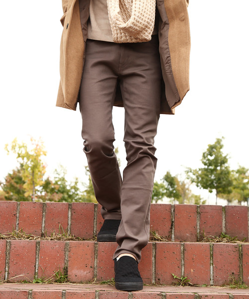 ZIP FIVE（ジップファイブ）の「【ZIP FIVE】ストレッチスキニーパンツ（チノパンツ・メンズ・ベージュ/モカ/ネイビー/チャコール/ワイン/オリーブ/カーキ/ブラック/ブルー/ダークグリーン/グレー/カモフラージュ/ホワイト/ライトグレー/キャメル/ホワイト系その他・SMALL/MEDIUM/X-LARGE/X-SMALL/LARGE）」の7枚目の写真