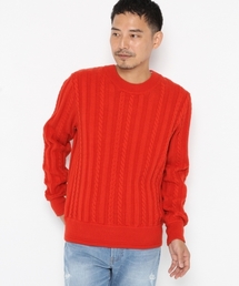 GLOBAL WORK | 7ゲージワイドリブニットプルオーバー/725470(ニット/セーター)