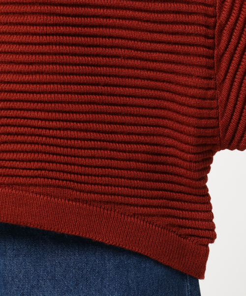 WEGO(ウィゴー)の「WEGO/ドルマンビッグシルエットニット(ニット/セーター・レディース・ブラウン/ホワイト/ピンク・FREE)」の11枚目の写真