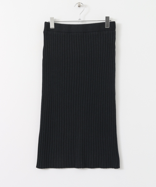 URBAN RESEARCH Sonny Label（アーバンリサーチサニーレーベル）の「Sonny Label ワイドリブニットタイトスカート（スカート・レディース・キャメル/グレー/チャコールグレー・FREE）」の16枚目の写真