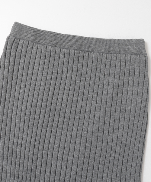 URBAN RESEARCH Sonny Label（アーバンリサーチサニーレーベル）の「Sonny Label ワイドリブニットタイトスカート（スカート・レディース・キャメル/グレー/チャコールグレー・FREE）」の19枚目の写真