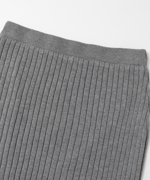 URBAN RESEARCH Sonny Label（アーバンリサーチサニーレーベル）の「Sonny Label ワイドリブニットタイトスカート（スカート・レディース・キャメル/グレー/チャコールグレー・FREE）」の11枚目の写真