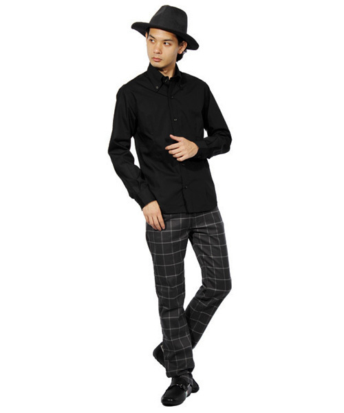 ８(eight)（エイト）の「ブロード ボタンダウンシャツ 日本製（シャツ/ブラウス・メンズ・ブルー/ホワイト/レッド/ネイビー/グレー/ブラック/ワイン/ベージュ・LARGE/MEDIUM/X-LARGE）」の19枚目の写真