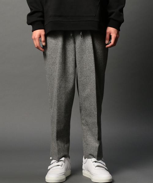 Monkey Time モンキータイム の Monkey Time ホームスパン ワイド 1p イージーパンツ その他パンツ Wear