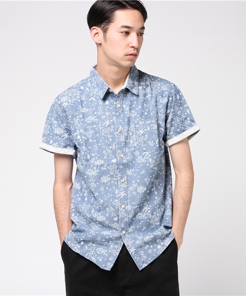 Quiksilver（クイックシルバー）の「BLOOM FIELD DIVER（シャツ/ブラウス・メンズ・その他1/ブルー系その他・SMALL/LARGE/MEDIUM）」の2枚目の写真