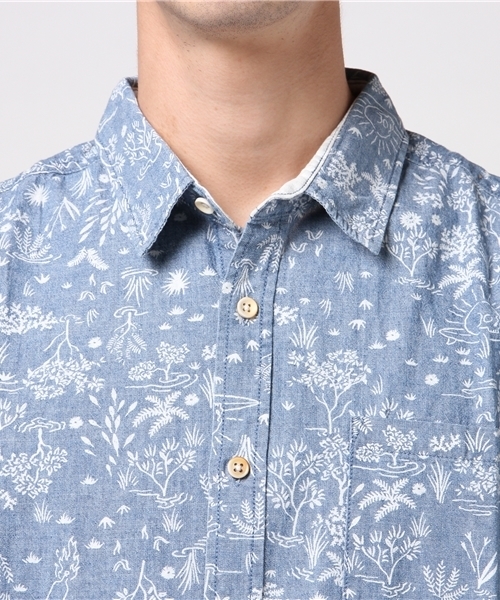 Quiksilver（クイックシルバー）の「BLOOM FIELD DIVER（シャツ/ブラウス・メンズ・その他1/ブルー系その他・SMALL/LARGE/MEDIUM）」の5枚目の写真