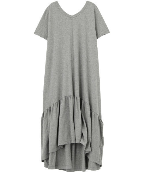 Flove フローブ の 裾フリル切替ロングワンピ ワンピース Wear