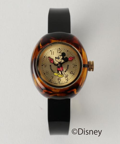 Another Edition（アナザーエディション）の「MICKEY WATCH（アナログ腕時計・レディース・ブラック/その他1/ピンク・FREE）」の2枚目の写真