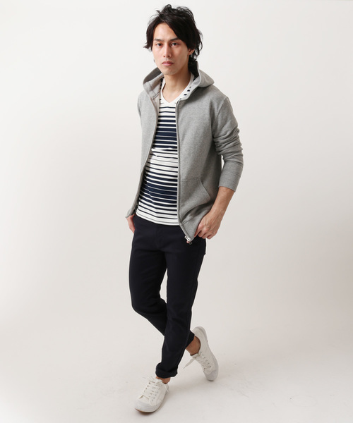 THE CASUAL(カジュアル)の「TCボーダー半袖Vネックカットソー(Tシャツ/カットソー・メンズ・その他4/その他1/その他2/その他3/その他5/その他7/その他6/その他・L/XL/S/M)」の21枚目の写真