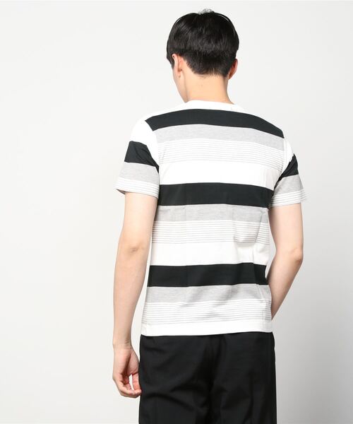 THE CASUAL(カジュアル)の「TCボーダー半袖Vネックカットソー(Tシャツ/カットソー・メンズ・その他4/その他1/その他2/その他3/その他5/その他7/その他6/その他・L/XL/S/M)」の10枚目の写真