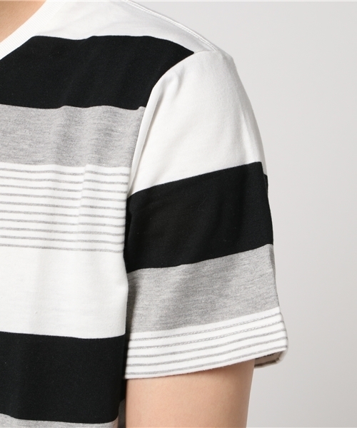 THE CASUAL(カジュアル)の「TCボーダー半袖Vネックカットソー(Tシャツ/カットソー・メンズ・その他4/その他1/その他2/その他3/その他5/その他7/その他6/その他・L/XL/S/M)」の12枚目の写真