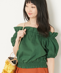 AMERICAN RAG CIE | 【STORY 7月号、VERY6月号掲載】AMERICAN RAG CIE　肩だしプルオーバー(シャツ/ブラウス)