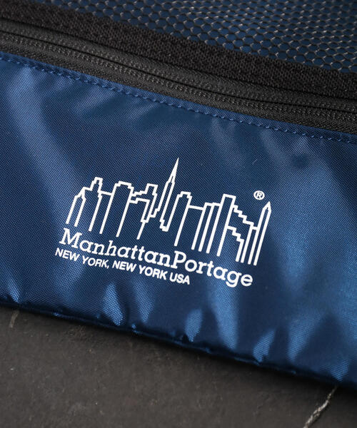 Manhattan Portage（マンハッタンポーテージ）の「【一部カラー別注】[マンハッタンポーテージ]OS  Manhattan Portage  MESH サコッシュ（ショルダーバッグ・メンズ・ブラック/ケリー/ネイビー/イエロー/レッド/パープル/オリーブ・FREE）」の10枚目の写真