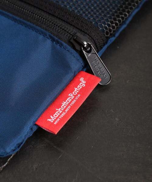 Manhattan Portage（マンハッタンポーテージ）の「【一部カラー別注】[マンハッタンポーテージ]OS  Manhattan Portage  MESH サコッシュ（ショルダーバッグ・メンズ・ブラック/ケリー/ネイビー/イエロー/レッド/パープル/オリーブ・FREE）」の11枚目の写真