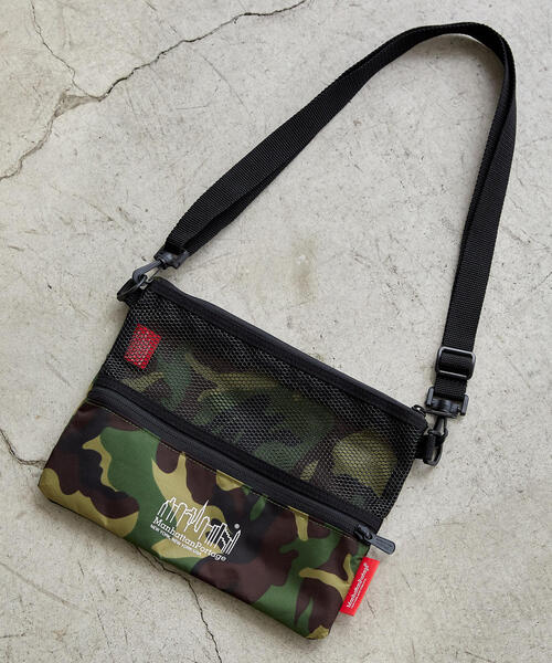 Manhattan Portage（マンハッタンポーテージ）の「【一部カラー別注】[マンハッタンポーテージ]OS  Manhattan Portage  MESH サコッシュ（ショルダーバッグ・メンズ・ブラック/ケリー/ネイビー/イエロー/レッド/パープル/オリーブ・FREE）」の20枚目の写真