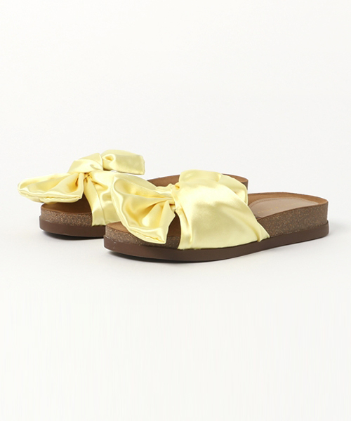 CHARLES & KEITH（チャールズ & キース）の「ノットスライダー / KNOTTED SLIDERS（サンダル・レディース・マルチ/パープル/イエロー・23cm/24cm/22.5cm/24.5cm/23.5cm）」の3枚目の写真