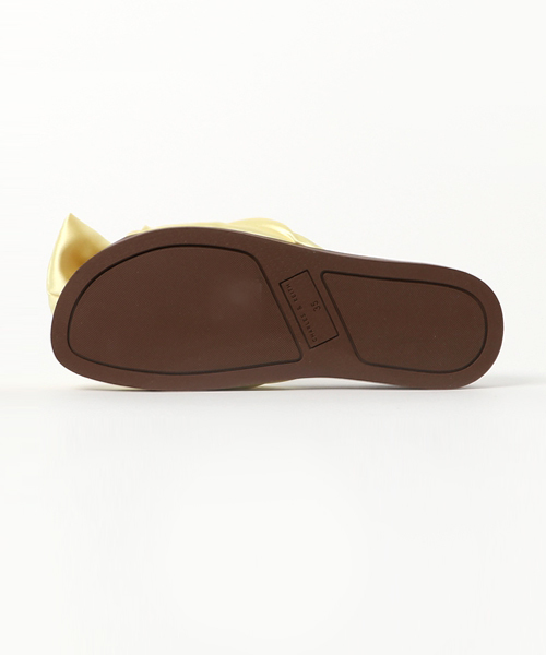 CHARLES & KEITH（チャールズ & キース）の「ノットスライダー / KNOTTED SLIDERS（サンダル・レディース・マルチ/パープル/イエロー・23cm/24cm/22.5cm/24.5cm/23.5cm）」の9枚目の写真