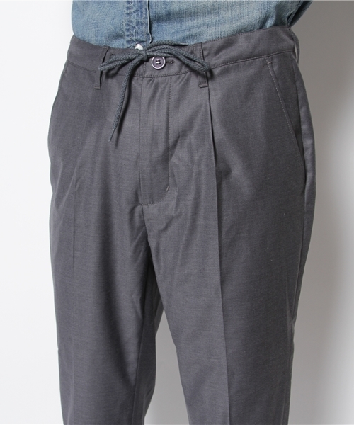 WEGO（ウィゴー）の「アンクルカットイージースラックス（チノパンツ・メンズ・ブラック/ライトグレー/ブラウン・MEDIUM/LARGE）」の6枚目の写真