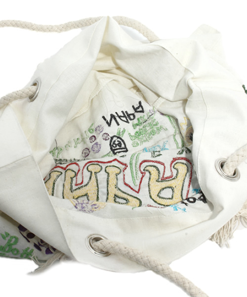 CIAOPANIC（チャオパニック）の「刺繍トート（トートバッグ・レディース・ホワイト・FREE）」の6枚目の写真
