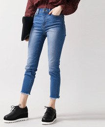 WEGO | WEGO/フレイドヘムパワーストレッチスキニー(デニムパンツ)