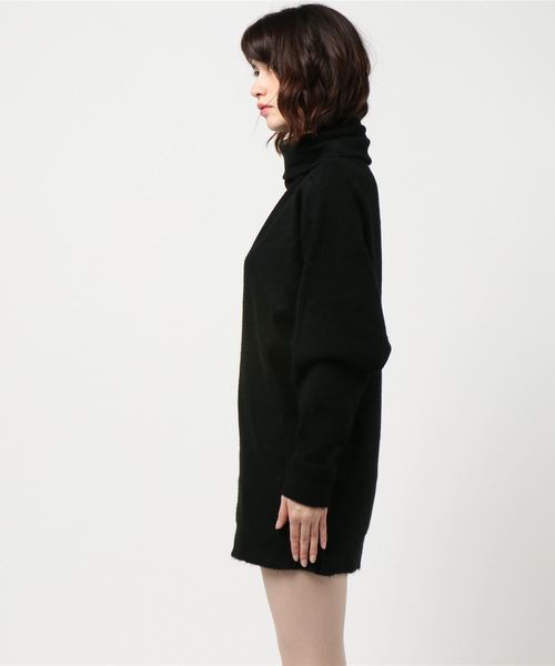 rienda（リエンダ）の「タートルネックドルマンKNIT ワンピース  