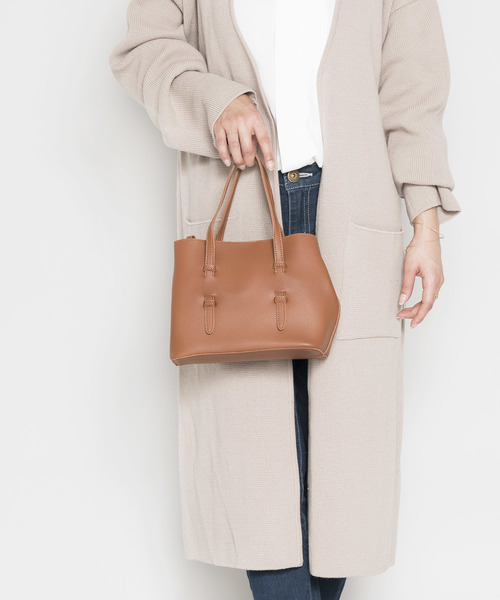 PLAIN CLOTHING（プレーンクロージング）の「ポーチ付き3wayショルダーバッグ（ショルダーバッグ・レディース・ワイン/モカ/ブラック/キャメル・FREE）」の12枚目の写真