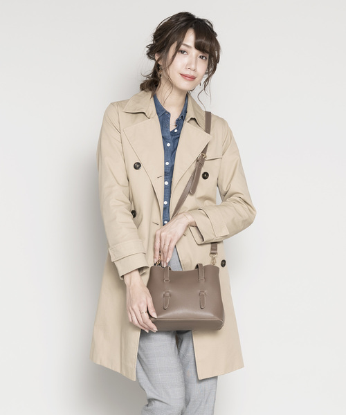 PLAIN CLOTHING（プレーンクロージング）の「ポーチ付き3wayショルダーバッグ（ショルダーバッグ・レディース・ワイン/モカ/ブラック/キャメル・FREE）」の17枚目の写真