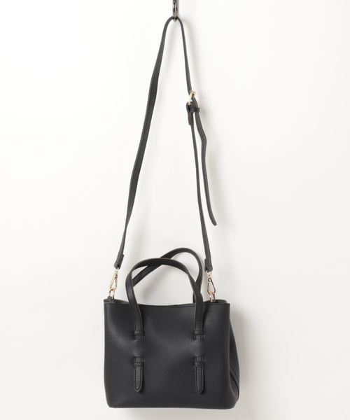 PLAIN CLOTHING（プレーンクロージング）の「ポーチ付き3wayショルダーバッグ（ショルダーバッグ・レディース・ワイン/モカ/ブラック/キャメル・FREE）」の2枚目の写真