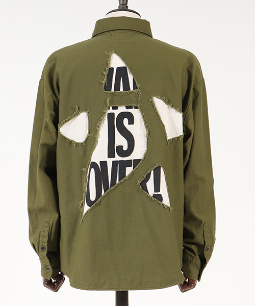 glamb(グラム)の「ms3414-CAMBIO別注-glamb Wish Upon a Star SH シャツ(シャツ/ブラウス・メンズ・カーキ/カモフラージュ・4/1/3/2)」の18枚目の写真