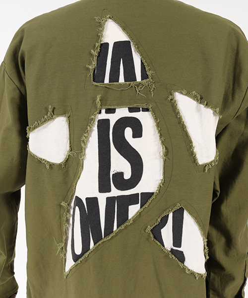 glamb(グラム)の「ms3414-CAMBIO別注-glamb Wish Upon a Star SH シャツ(シャツ/ブラウス・メンズ・カーキ/カモフラージュ・4/1/3/2)」の4枚目の写真