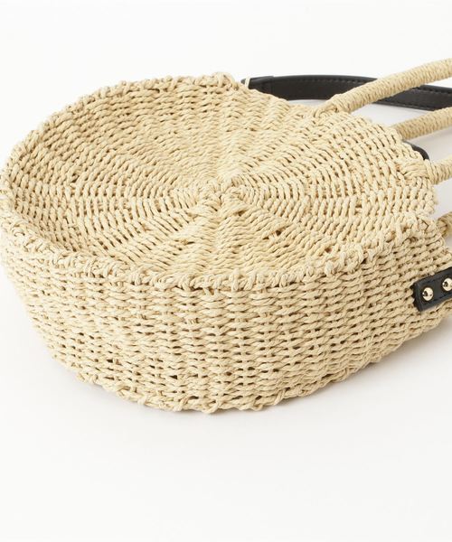 LBC（エルビーシー）の「ペーパーサークル2WAYショルダー（ショルダーバッグ・レディース・ベージュ/ブラウン・FREE）」の3枚目の写真