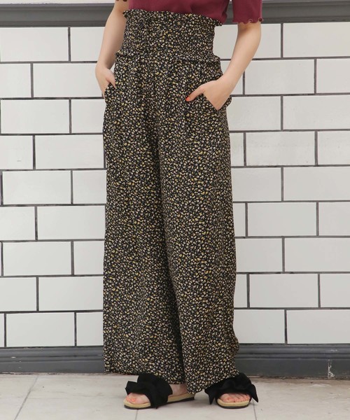 one after another NICE CLAUP（ワンアフターアナザーナイスクラップ）の「ウエストレースアップパンツ（その他パンツ・レディース・ネイビー/サックスブルー/その他/ドット・FREE）」の22枚目の写真