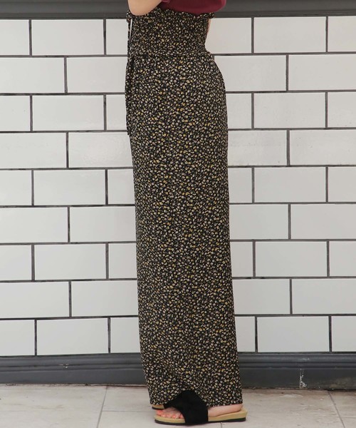 one after another NICE CLAUP（ワンアフターアナザーナイスクラップ）の「ウエストレースアップパンツ（その他パンツ・レディース・ネイビー/サックスブルー/その他/ドット・FREE）」の19枚目の写真