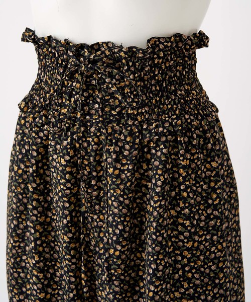 one after another NICE CLAUP（ワンアフターアナザーナイスクラップ）の「ウエストレースアップパンツ（その他パンツ・レディース・ネイビー/サックスブルー/その他/ドット・FREE）」の7枚目の写真