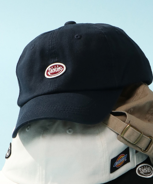 Dickies(ディッキーズ)の「ディッキーズ ローキャップ(キャップ・レディース・ホワイト/ブラック/ベージュ/ネイビー・ONESIZE)」の4枚目の写真