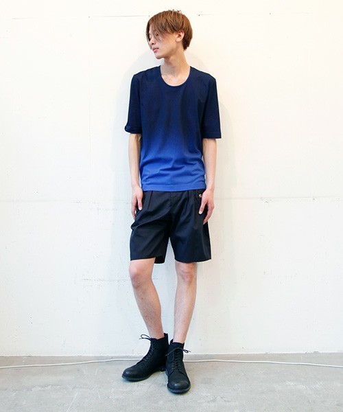 ANREALAGE（アンリアレイジ）の「ANREALAGE×MIDWEST 【別注】レーザーポケットショーツ（その他パンツ・メンズ・ブラック/ダークグレー/ネイビー・1/2）」の16枚目の写真