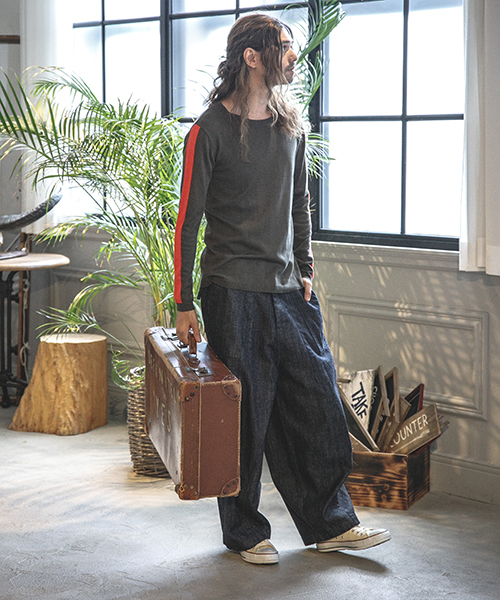 CAMBIO（カンビオ）の「mp6375 - ドカンベイカーデニムパンツ/ビッグシルエット（デニムパンツ・メンズ・ブルー系その他・S/M/L）」の16枚目の写真