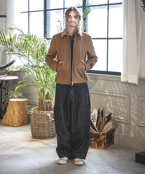 CAMBIO（カンビオ）の「mp6375 - ドカンベイカーデニムパンツ/ビッグシルエット（デニムパンツ・メンズ・ブルー系その他・S/M/L）」の17枚目の写真