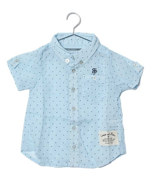 CIAOPANIC TYPY（チャオパニックティピー）の「◆KID'S リネンブレンドシャツ（シャツ/ブラウス・キッズ・ホワイト/イエロー/ピンク/サックスブルー/その他20/アイボリー/ブルー/サーモンピンク/レモンイエロー/その他18・90/100/110/120/130）」の5枚目の写真