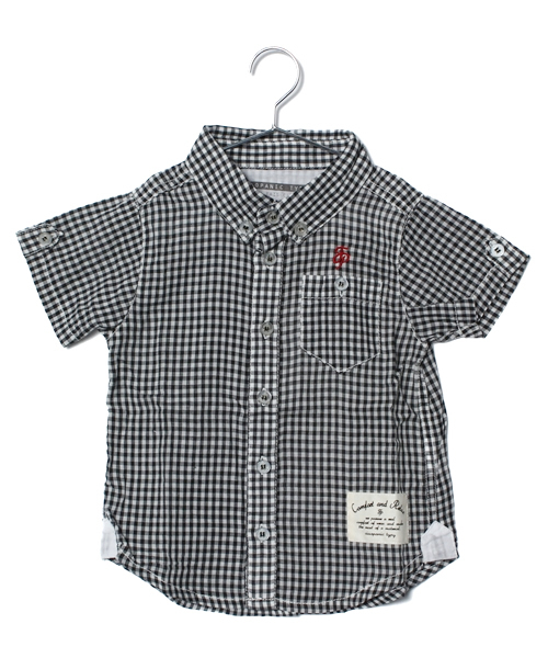 CIAOPANIC TYPY（チャオパニックティピー）の「◆KID'S リネンブレンドシャツ（シャツ/ブラウス・キッズ・ホワイト/イエロー/ピンク/サックスブルー/その他20/アイボリー/ブルー/サーモンピンク/レモンイエロー/その他18・90/100/110/120/130）」の10枚目の写真