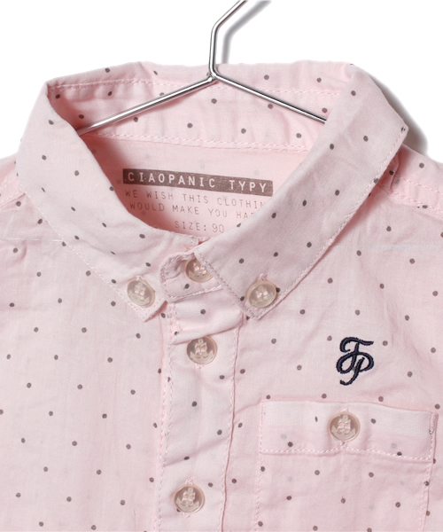 CIAOPANIC TYPY（チャオパニックティピー）の「◆KID'S リネンブレンドシャツ（シャツ/ブラウス・キッズ・ホワイト/イエロー/ピンク/サックスブルー/その他20/アイボリー/ブルー/サーモンピンク/レモンイエロー/その他18・90/100/110/120/130）」の13枚目の写真