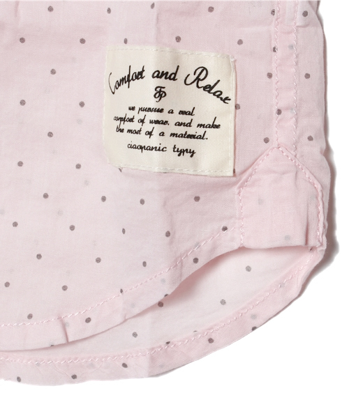 CIAOPANIC TYPY（チャオパニックティピー）の「◆KID'S リネンブレンドシャツ（シャツ/ブラウス・キッズ・ホワイト/イエロー/ピンク/サックスブルー/その他20/アイボリー/ブルー/サーモンピンク/レモンイエロー/その他18・90/100/110/120/130）」の11枚目の写真